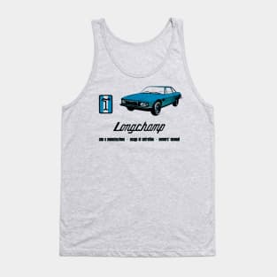 DE TOMASO LONGCHAMP - owners handbook Tank Top